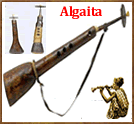 Algaita instrument used by Kanuri and Hausa people in traditional music