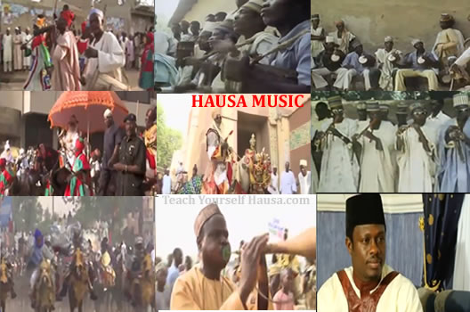 Hausa music pictures including Hausa traditional festivals of Dambe (traditional hausa) boxing, Argungu fishing, 
Durbar and Hawan Sallah.